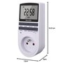 Awootsv Prise Programmable Digitale Minuterie Numérique minuteur prise electrique timebird timer Journalier/Hebdomadaire Program