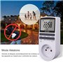 Awootsv Prise Programmable Digitale Minuterie Numérique minuteur prise electrique timebird timer Journalier/Hebdomadaire Program