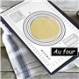 Rouleau à pâtisserie en bois Rouleax a pate 30 * 3cm fournie Tapis 40 * 60cm Anti-adhérent Kit de Patisserie Accessoire de Cuiss