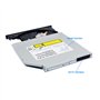 Graveur interne double couche DVD+-RW/R DL de remplacement pour ordinateur portable HP Del 8X, M-Disc pour LG HL-DT-ST DVDRAM GU