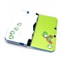 Coque de protection personnalisée 3DSXL imprimée en cristal, coque décorative, blanc/vert, pour console de jeu ancienne 3DS XL/L