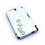 Coque de protection personnalisée 3DSXL imprimée en cristal, coque décorative, blanc/vert, pour console de jeu ancienne 3DS XL/L
