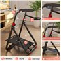 DIWANGUS Support de Volant, Assemblage Rapide Adapté aux Modèles Logitech G923 G920 G29 G27 G25, Support de Volant Pliable Adapt