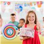 Yolistar 2 pièces Corde a Sauter Enfant,Corde à sauter arc-en-ciel pour enfants,250CM Sauter Réglable,corde à sauter avec poigné