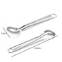 2 Pcs En Acier Inoxydable Fouet De Cuisine Manuel Batteur À Oeufs Mini Printemps Bobine Fouet À Oeufs Mélangeur Crémeux Fouet Mé