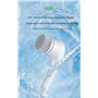 Power Scrubber Autolaveuse à Main avec 5 Têtes De Brosse Interchangeables pour Murs, Sols, Carrelages, Baignoires, Cuisines, Sal