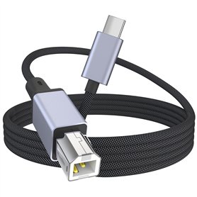 Câble d'imprimante USB C et câble MIDI USB C