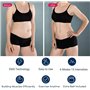 WARDBES Électrostimulateur Abdominal, entraîneur Musculaire Abdominal USB électrique, EMS Stimulateur ABS, électrostimulateur Mu