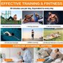 WARDBES Electrostimulateur Musculaire, Entraînement Abdominal EMS, 6 Modes 15 Niveaux pour Stimulateur Musculaire Femme Homme, C