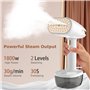Fer à repasser portable avec 350ml réservoir d'eau amovible