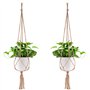 Surplex 2 Paquets Suspension Plante Macramé