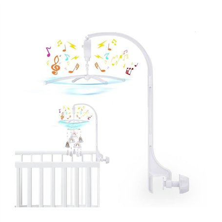 Locisne Support lit bébé Lit berceau Bras mobile
