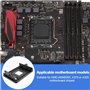 OLRWSLG Lot de 3 Bracket AMD AM4 Mainboard Holder Support Ventilateur Cpu AM4 en ABS Plaque Arriere AM4 Support Processeur AM4 p