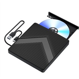 FSDJIMBB Lecteur CD DVD Externe pour PC