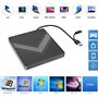USB 3.0 et Type-C CD/DVD +/-RW Graveur Enregistreur