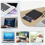 LTFCFZQ Lecteur CD/DVD Externe,Graveur CD avec USB 3.0 et Type C Portable DVD-RW, Plug and Play pour PC, Laptop, Desktops, Windo