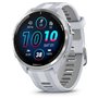 Garmin Forerunner 965 Montre connectée Unisexe à Quartz Blanc/Gris poudré