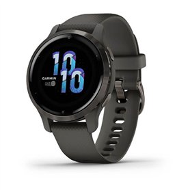 Garmin Venu 2S – Montre connectée GPS multisports avec écran AMOLED – autonomie longue durée (11 jours) – Noire / Gray - Boitier