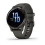 Garmin Venu 2S – Montre connectée GPS multisports avec écran AMOLED – autonomie longue durée (11 jours) – Noire / Gray - Boitier