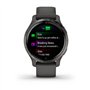 Garmin Venu 2S – Montre connectée GPS multisports avec écran AMOLED – autonomie longue durée (11 jours) – Noire / Gray - Boitier