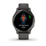 Garmin Venu 2S – Montre connectée GPS multisports avec écran AMOLED – autonomie longue durée (11 jours) – Noire / Gray - Boitier