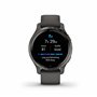 Garmin Venu 2S – Montre connectée GPS multisports avec écran AMOLED – autonomie longue durée (11 jours) – Noire / Gray - Boitier