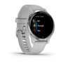 Garmin Venu 2S - Montre connectée GPS multisports avec écran AMOLED, autonomie longue durée (10 jours) - Silver avec bracelet gr