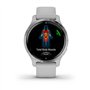 Garmin Venu 2S - Montre connectée GPS multisports avec écran AMOLED, autonomie longue durée (10 jours) - Silver avec bracelet gr