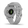 Garmin Venu 2S - Montre connectée GPS multisports avec écran AMOLED, autonomie longue durée (10 jours) - Silver avec bracelet gr