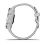 Garmin Venu 2S - Montre connectée GPS multisports avec écran AMOLED, autonomie longue durée (10 jours) - Silver avec bracelet gr