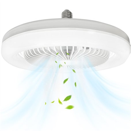 snsok Ventilateur de Plafond fermé avec Lumière