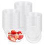 MIVIDE 100pcs Bols en Plastique Dur