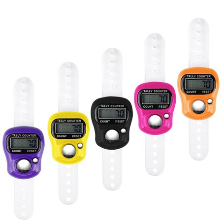 Gvolatee Pack de 5 Compteurs de Doigts