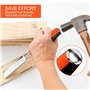 Traxenta Ciseaux a Bois, Burin Sculpture Gouge Outillage, Kit Outils Ciseau Menuisier, Couteau Gouges Menuiserie Ciseau à Rainur