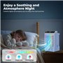 Climatiseur Mobile avec Ecran, 1000 ml Refroidisseur D'air, 4-EN-1 Ventilateur Humidificateur Mini Clim avec Double Pulvérisatio