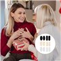SYEYCW 6 Paires Coussinets en Silicone pour Bretelles De Soutien-Gorge, Coussinet de Sangle Antidérapants, Coussinets de Protect