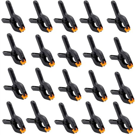 TSKDKIT 20 Pièces Pinces à Ressort en Nylon