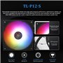Thermalright Grand Vision 240 ARGB Refroidisseur pour processeur AIO, spécification PC 240, écran LCD IPS avec résolution 480 x 
