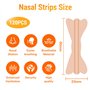 120 Pièces Nasal Strips Bandelette Nasales,Dispositifs anti Ronflement Efficace Puissant,Ecarteur Nasal Taille Large Patch Anti 