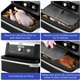 Tuocal Anti Projection pour Air Fryer Ninja 10,4L AF500EU, Anti Eclaboussure Silicone Accessoires pour Friteuse à Air Chaud Moul