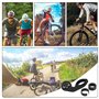 Support Compteur Velo Support GPS Guidon de Vélo Compatible avec Garmin Edge 530 540 520 510 500 200 130 20 25 800 810 820 830 8