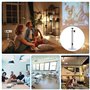 Support Videoprojecteur Pplafond Rotation à 90° 360° Mural Projecteur Support de Plafond Videoprojecteur Support Plafond Videopr