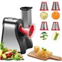 FOHERE 4 en 1 Râpe a Légumes Électrique