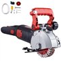 Mophorn Rainureuse de mur 2700 W - Fraise de mur - 6200 tr/min - Fraise à fente - 41 mm de profondeur - 42 mm de largeur - Machi