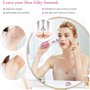 Épilateur facial sans fil pour poils du visage avec lumière LED, mini épilateur électrique pour épilation faciale pour le visage