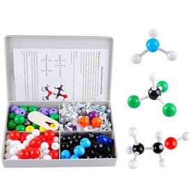 Poweka Modèle Moléculaire de Chimie Kit de Structure de Biochimie de Base