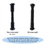 Vis de Boulon Fixe Vis de Blocage de L'axe Pliable Compatible avec Xiao-mi MIJIA M365 Scooter Électrique