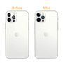 Cemobile Lentille de rechange d'origine pour caméra arrière iPhone 13 Pro et iPhone 13 Pro Max avec adhésif pré-installé et kit 