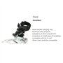 FOMTOR Dérailleur Avant de Vélo, 3 Vitesses Dérailleur de Chaîne 48T Dérailleur Avant de Vélo de Montagne Dérailleur Avant de VT