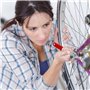 Extracteur de Manivelle Démonte Pédalier Outillage de Vélo d Appartement Clé Outil Kit Réparation